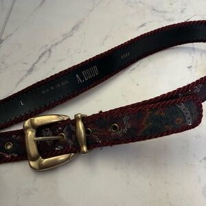 Genuine Leather A. BROD Belt